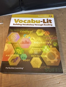 Vocabu-Lit: Building Vocabulary Through Literature, Book F, Teacher Guide 2020 - Imagen 1 de 3