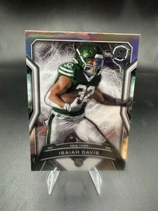 2024 TOPPS RESURGENCE REFRACTOR #169 ISAIAH DAVIS RC JETS - Picture 1 of 2