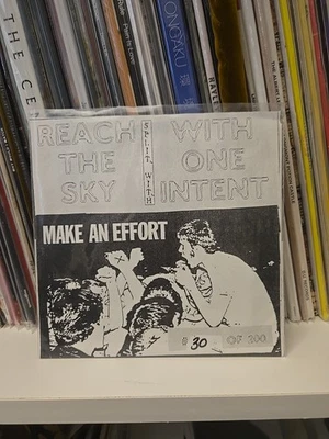 Reach The Sky  /  With One Intent - Boston Hardcore 1998 US- Hardcore Punk 7" NM - Image 1 of 3