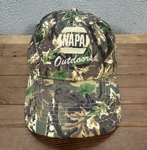 NAPA Hat Adult Camouflage Strap Back Cap Outdoors Workwear Mechanic Hunting Camo - Picture 1 of 8