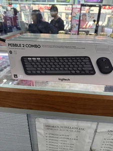 Logitech Pebble 2 Combo Wireless Keyboard/Mouse - Picture 1 of 3