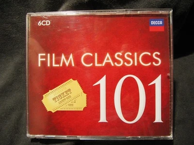 FILM CLASSICS 101 6x CDs Movie Soundtrack Carmina Burana Also Sprach Zarathustra - Image 1 of 4
