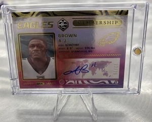 Panini Limited 2022 AJ Brown membresía automática/25 - Imagen 1 de 2