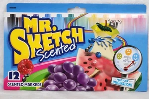Mr. Sketch Watercolor Markers, Scented Assorted Colors, Set Of 12 NIB  - Picture 1 of 6
