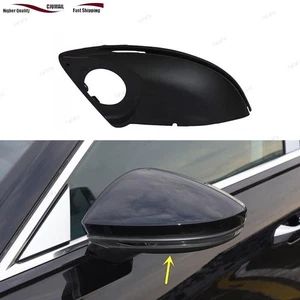 For Audi A6 2019-2024 Left Driver Side View Mirror Bottom Cover Holder Black 1x - Picture 1 of 5