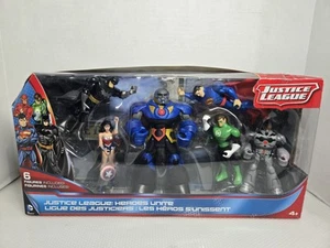 Justice League Heroes Unite Action Figure Set 6 Figues DC Comics Mattel Darkseid - Picture 1 of 6