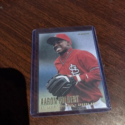 1996 Fleer Update - Aaron Holbert #U190 - Image 1 of 2