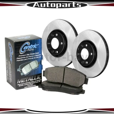 Pastillas de freno delanteras y rotores para GMC C4500 Topkick 2009 2008 2007 2006 2005 2004 Foto 1 de 4