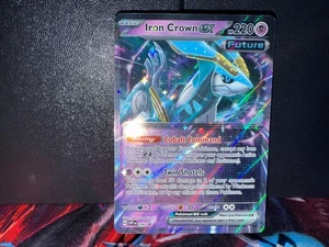 Iron Crown ex 146 2023 Pokemon Scarlet & Violet Black Star Promo Card NM+ (a) - Picture 1 of 2