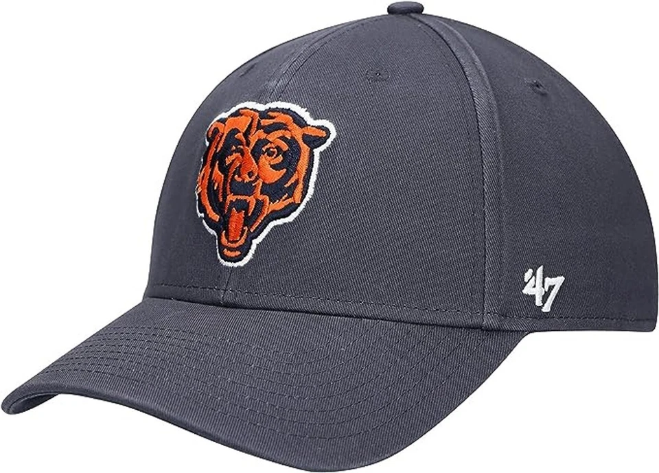 Auténtico '47 Marca NFL Chicago Bears Ajustable MVP/Limpieza/Snapback Gorra Sombrero Foto 1 de 1