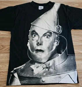 Camiseta Promocional De Colección Años 90 El Mago de Oz Hombre de Hojalata Película Stanley Desantis Grande - Imagen 1 de 9