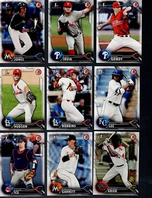 2016 BOWMAN  DRAFT  Baseball Complete Your Set BUY MORE SAVE MORE - Image 1 of 4