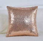 Glitter Sequins Pillow Cover Case Waist Throw Sofa Cushion Cases Home Decoration