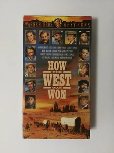 How the West Was Won (VHS, 2001, WB Westerns) John Wayne, James Stewart, - Picture 1 of 2