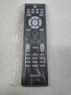 Genuine OEM Philips Remote Control For DVD Player Recorder DVDR3475 - BRAND NEW - Image 1 of 4