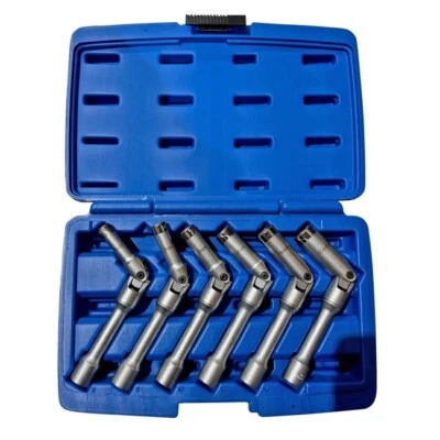 BUTTS OF BAWTRY Glow Plug Socket Set 6 Piece 3/8" 8,9,10,12,14,16mm Heavy Duty Set Quality