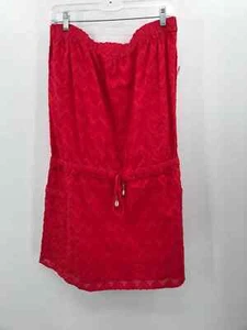 Pre-Owned Vineyard Vines Red Size XL Cotton Coverup - Picture 1 of 4