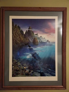 Robert Lyn Nelson "NEW HORIZON" 1988 Framed signed and numbered.   - Picture 1 of 12