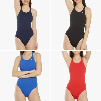 Traje de baño Nike HydraStrong sólido Fastback de una pieza nuevo con etiquetas Foto 1 de 4