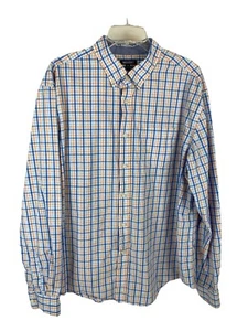Mix & NY Men's Button-Down Long Sleeve Plaid Shirt Size XL - Picture 1 of 7