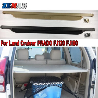 Cubierta de carga maletero trasero coche para Toyota Land Cruiser Prado Fj120 03-09 FJ100 98-07 Foto 1 de 4