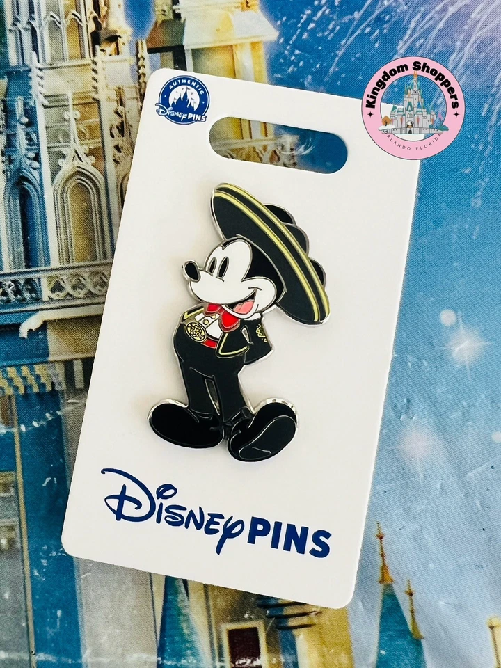 Prendedor de colección 2025 Disney Parks Epcot World Showcase México Mickey Mouse Foto 1 de 1