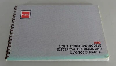 Manuale Di Diagnosi E Diagrammi Elettrici GMC Pickup C/K - Serie Anno 1990 - Immagine 1 di 4