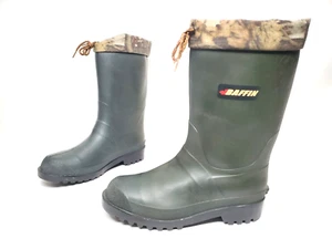 BAFFIN HUNTER 12" Plain Toe Rubber Boots Men's US 9 - Picture 1 of 11