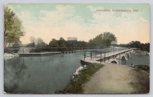Aquädukt Indianapolis IN Indiana um 1910 Postkarte - Bild 1 von 2