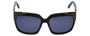 Judith Leiber Designer Sunglasses JL5021-01 in Black in Grey Lens - Bild 1 von 6