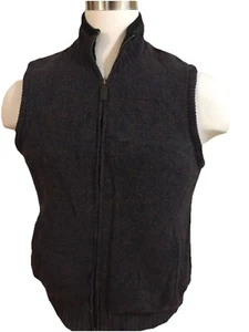 MEN'S Pendleton Full Zip 100% Shetland Wool Fleece Lined Sweater Jacket Medium - Picture 1 of 11