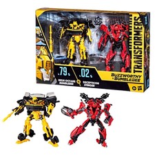 Transformers Studio Series Buzzworthy 79 HIGH OCTANE BUMBLEBEE vs 02 STINGER AoE