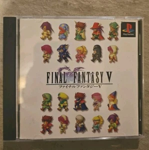 Final Fantasy 5 V FF5 Sony PlayStation 1 PS1 Complete In Box RPG Japan Import - Picture 1 of 4