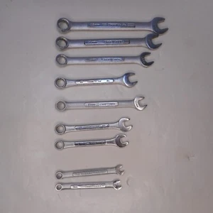 Craftsman and Allied METRIC 9 PC Combination Wrench Set Made In USA / Taiwan - Picture 1 of 7