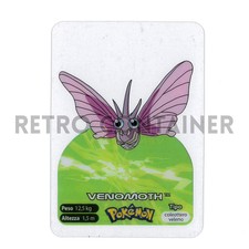 2006 Nintendo Pokemon Lamincards EDIBAS Cards - ITA - 049 Venomoth