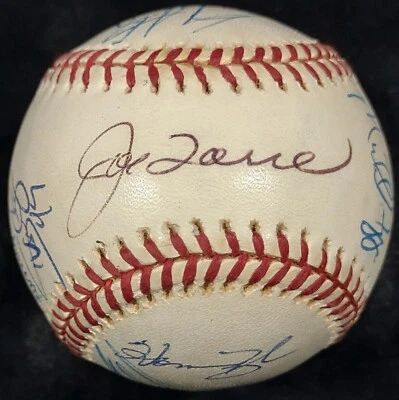 1998 Yankees Team Signed Baseball George Steinbrenner Joe Torre Paul O'Neil JSA - Image 1 of 4