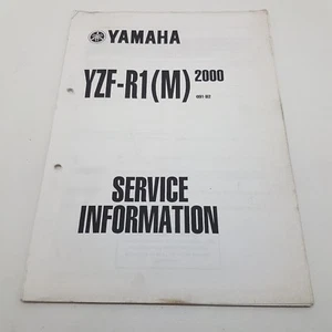 Yamaha Motorbike YZF-R1(M) Factory Service Information 1st ed December 1999 - Picture 1 of 4