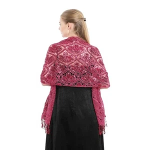 Braut Pailletten Stickerei Quaste Tücher Party Kleid Cheongsam Tuch Schal Vintage - Bild 1 von 27