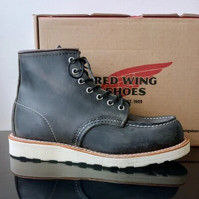 Red Wing Heritage Para hombres 6 pulgadas Clásico Sin usar, en caja en carbón áspero y resistente-Hecho en EE. UU. Foto 1 de 4