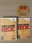 Tony Hawk Shred Tony Hawk Ride Nintendo Wii Video Game Complete Lot Of 2