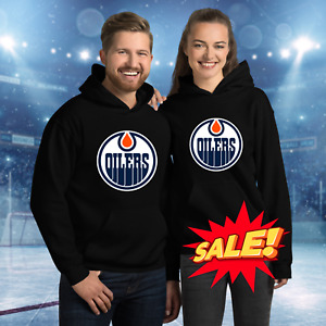 Edmonton Oilers Hooded Sweatshirt, Size s-5xl, Hockey Fan Gear