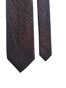 TOMBOLINI KRAWATTE SEIDE TIE SILK SOIE REINE SEIDE KRAWATTE PUNKTE MADE IN ITALY - Bild 1 von 5