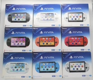 PS Vita PCH-2000 Console Various Colors PSV Slim Box Accessory Complete (Mint ) - Picture 1 of 48