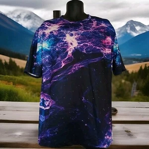 Nebula Galaxy Space Printed Graphic T-Shirts Size XL - Picture 1 of 3