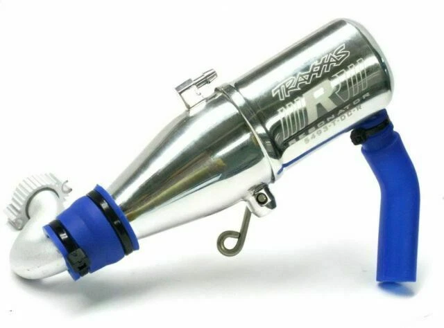 Traxxas Nitro  Revo 3.3 Tuned Pipe & Header Exhaust Resonator