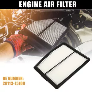 Car Engine Air Filter 28113-L5100 for Hyundai Sonata 2.0L Hybrid 2020-2021 - Picture 1 of 7