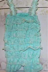Mameluco de encaje Petti, bebé niña/niño pequeño, fotos, cumpleaños, aplastamiento de pasteles, regalo - Imagen 1 de 1