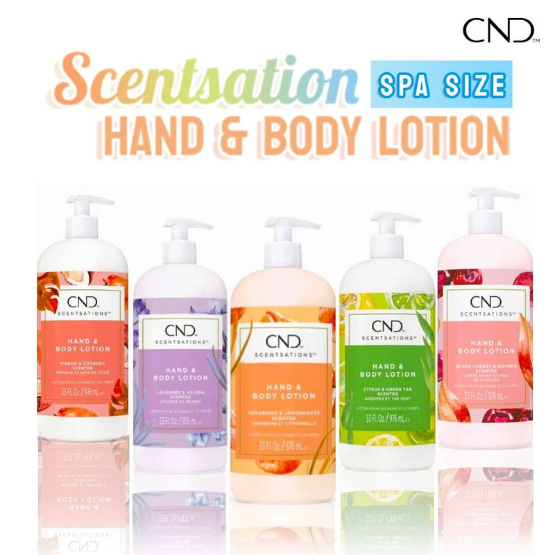 CND Scentsation Hand & Body Lotion NEW DESIGN 33fl oz *Pick Any* - Image 1 of 1
