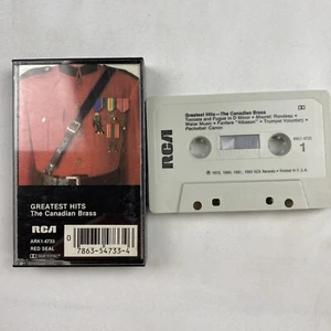 The Canadian Brass Greatest Hits Music Cassette 1979-1983 RCA Records - Picture 1 of 2