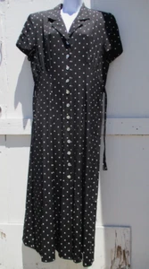 Sheri Martin dress sz 14 polka dot - Picture 1 of 5
